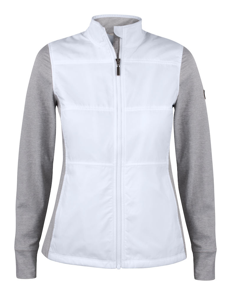 DamenHybridjackeCutter&Buck351443White00 Damen Hybridjacke Cutter&Buck Stealth Jacket Ladies 351443