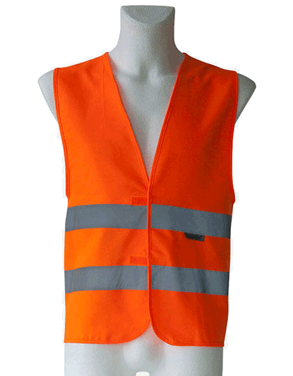UnisexSicherheitswesteKorntexProfessional80/20MischgewebeKXBMSignalOrange_1
