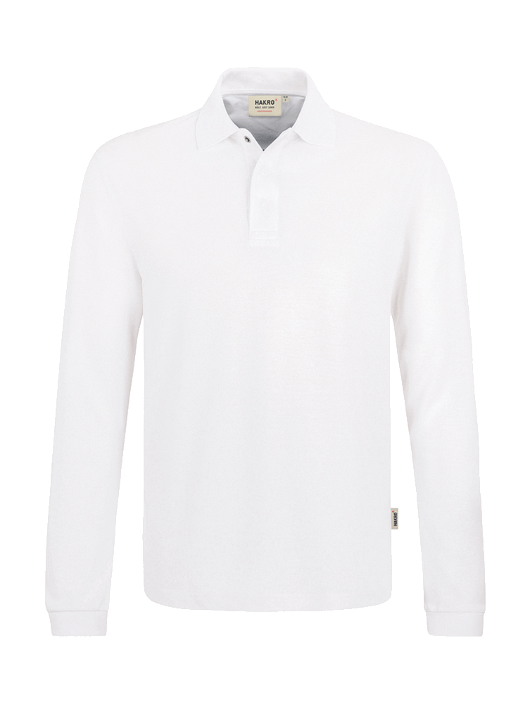 HerrenPoloshirtlangarmHakroHACCP-Performance821weiß001_1