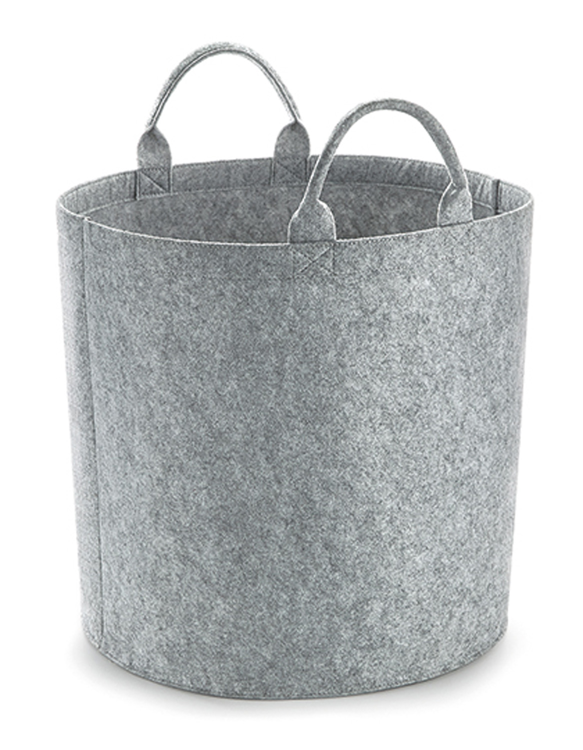 FilzkorbBagBaseFeltTrug(S)BG728GreyMelange Filzkorb BagBase Felt Trug (S) BG728