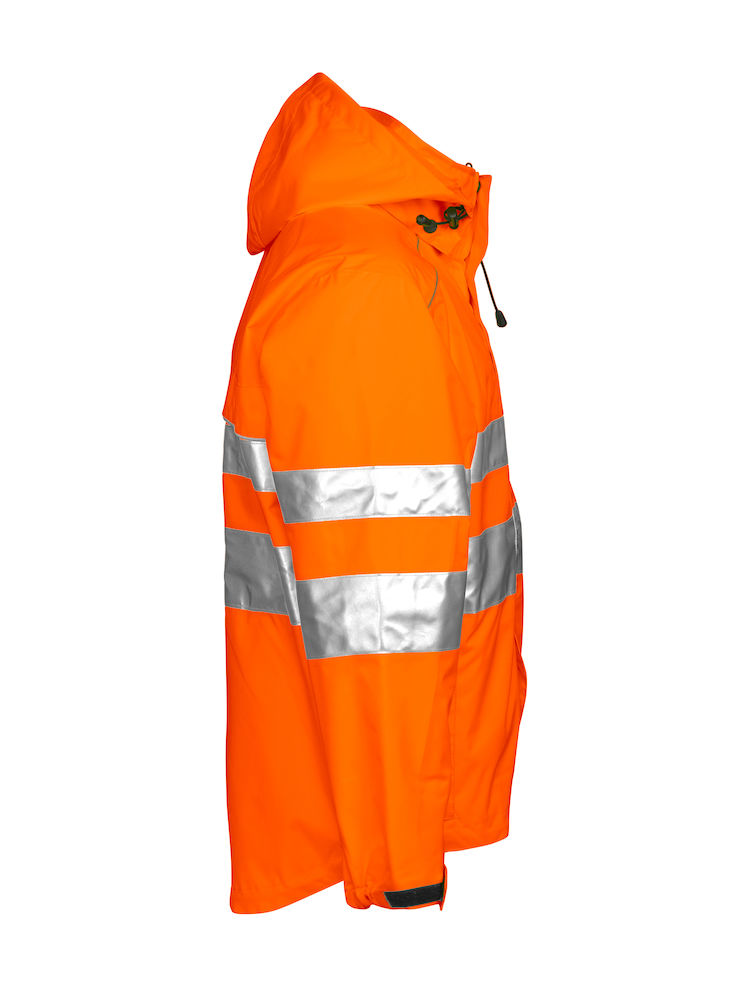 646466ProJobSicherheitsjacke6466wind-undwasserdichteAllroundJackeENISO20471Klasse3EN343/3Orange17