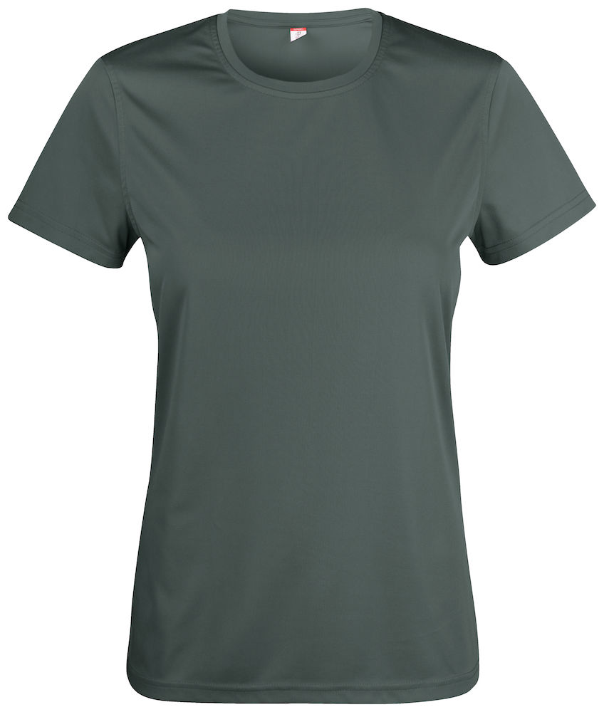 T-ShirtKurzarmCliqueBasicActive-T029039Anthrazit96 Damen T-Shirt Kurzarm Clique Basic Active-T 029039