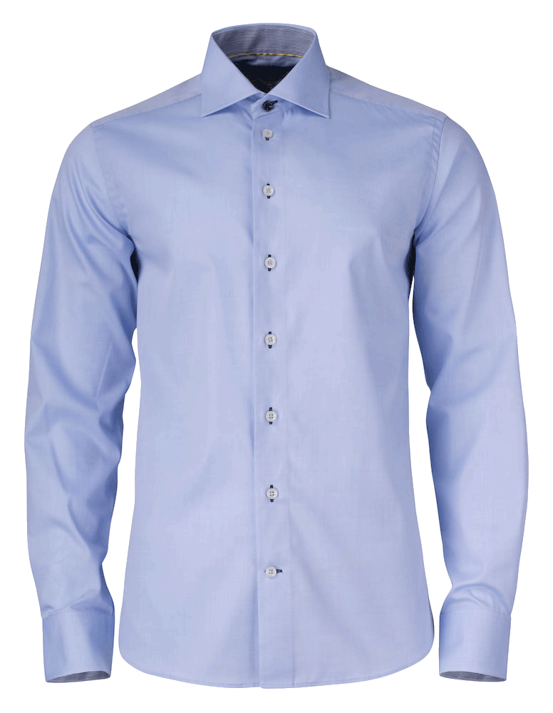 HerrenHemdlangarmHarvestFrostYellowBow51regular2905101SKYBLUE/NAVY505_1