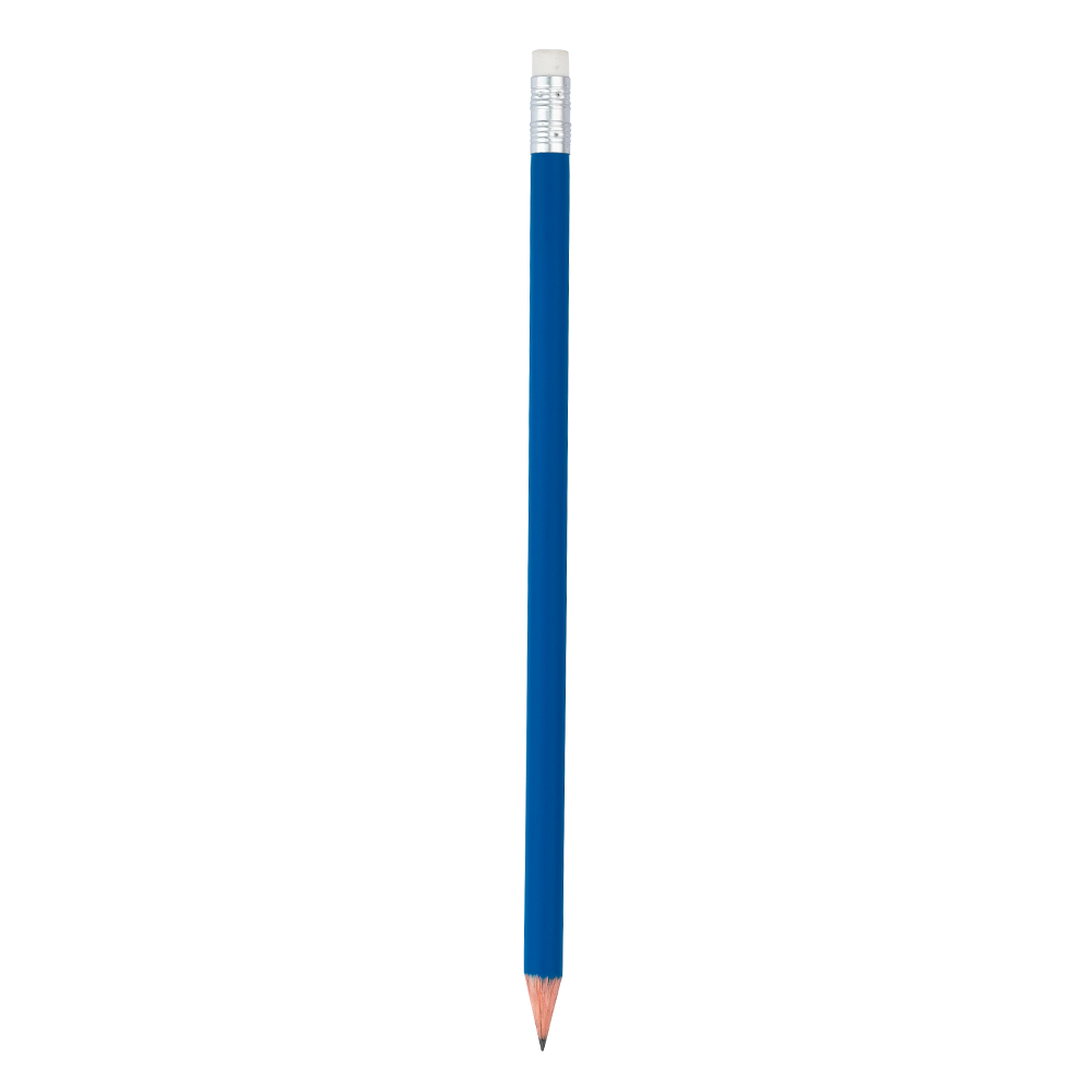 BleistiftrundmitRadiergummi2250.01blau20_1 Bleistift rund mit Radiergummi 2250.01