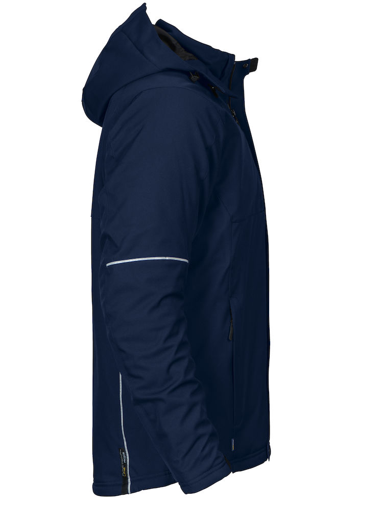 643407ProJobSoftshelljacke3407gefütterte3-lagigeSoftshellJackeMarine58