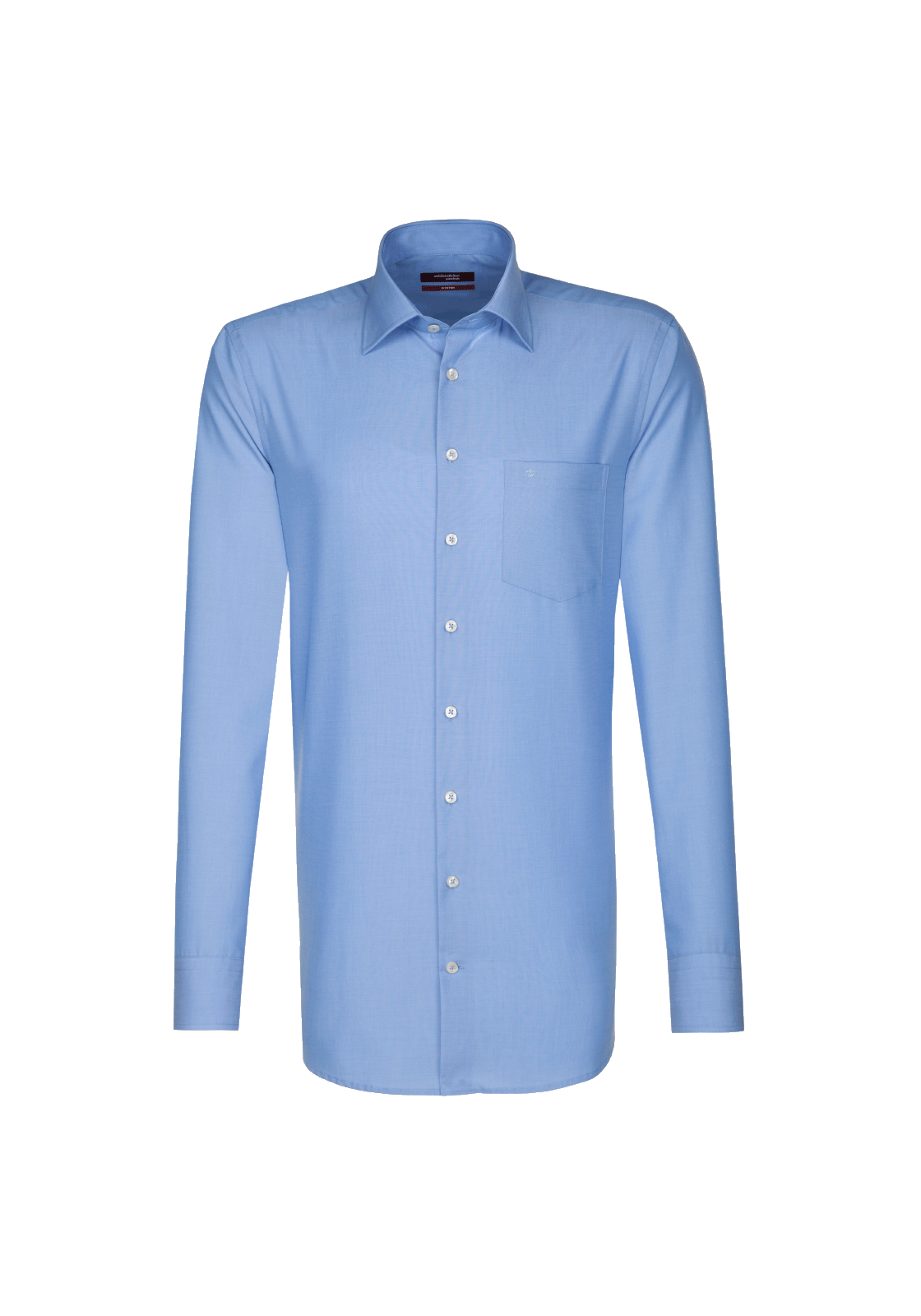 HerrenHemdlangarmSeidenstickerModern3005mittelblau14_1 Herren Hemd langarm Seidensticker Modern ELA 3005