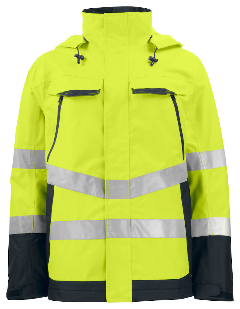Herren Sicherheitsjacke ProJob 6440 wasser- und winddichter Parka EN ISO 20471 Klasse 3 / EN ISO 343 646440