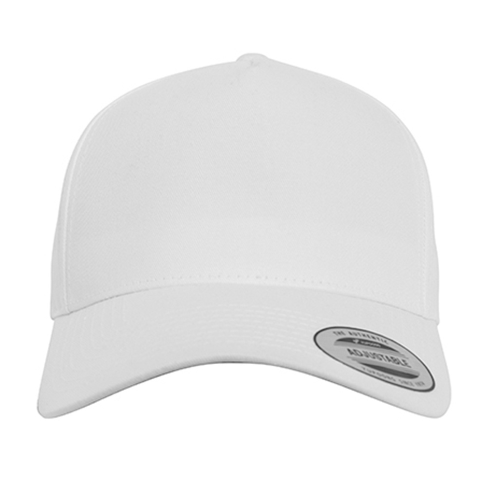 CapFLEXFITCurvedClassicSnapbackFX7707White
