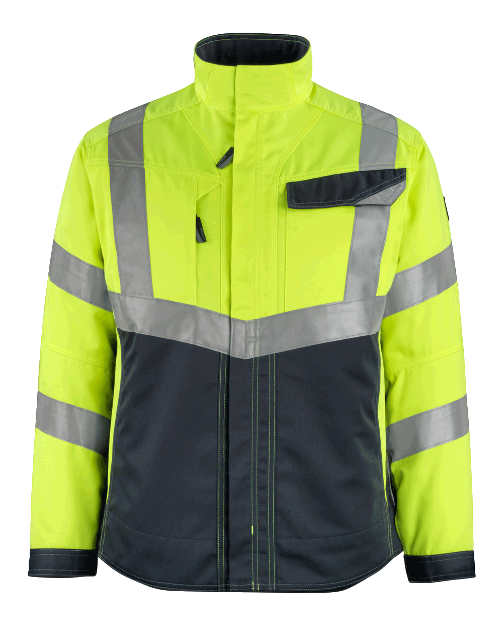 hi-vis gelb/schwarzblau 17010