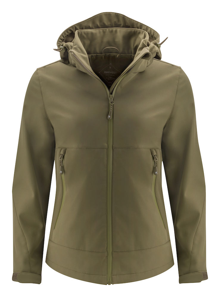 Softshelljacke_Harvest_LodgetownWoman_2121040_Khaki704