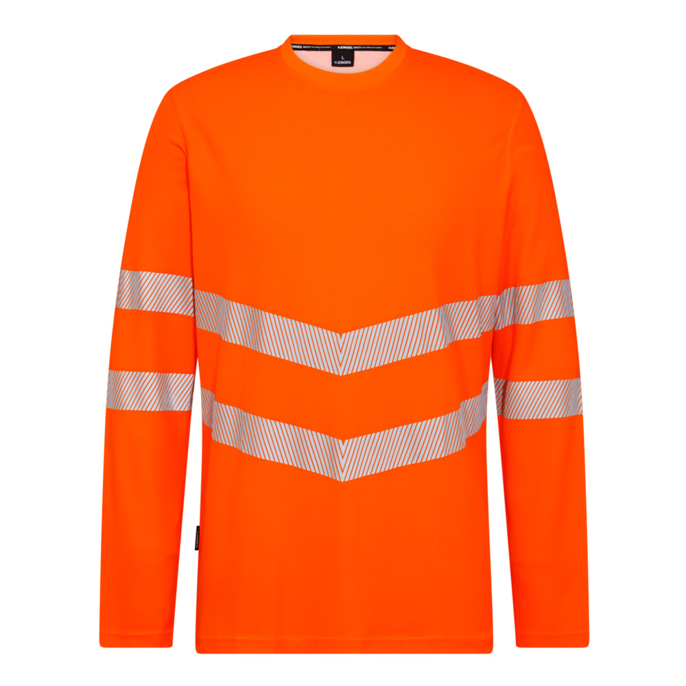 HerrenT-ShirtlangarmFEEngelSafety9555-195Orange10