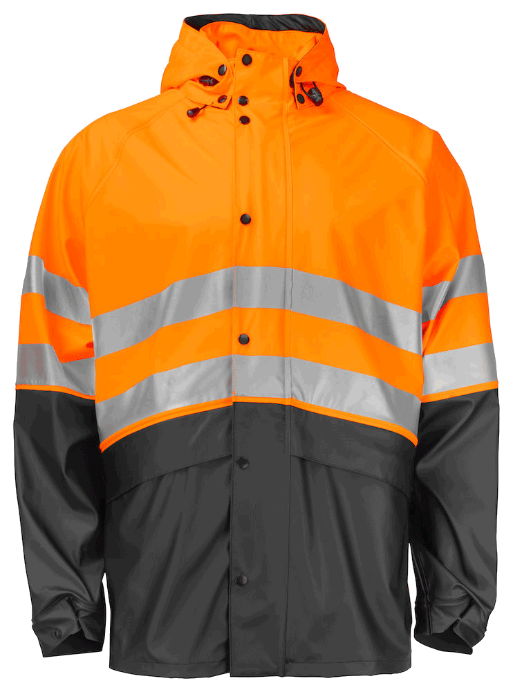 Herren Sicherheits Regenjacke Projob 6431 EN ISO 20471 KLASSE 3 646431