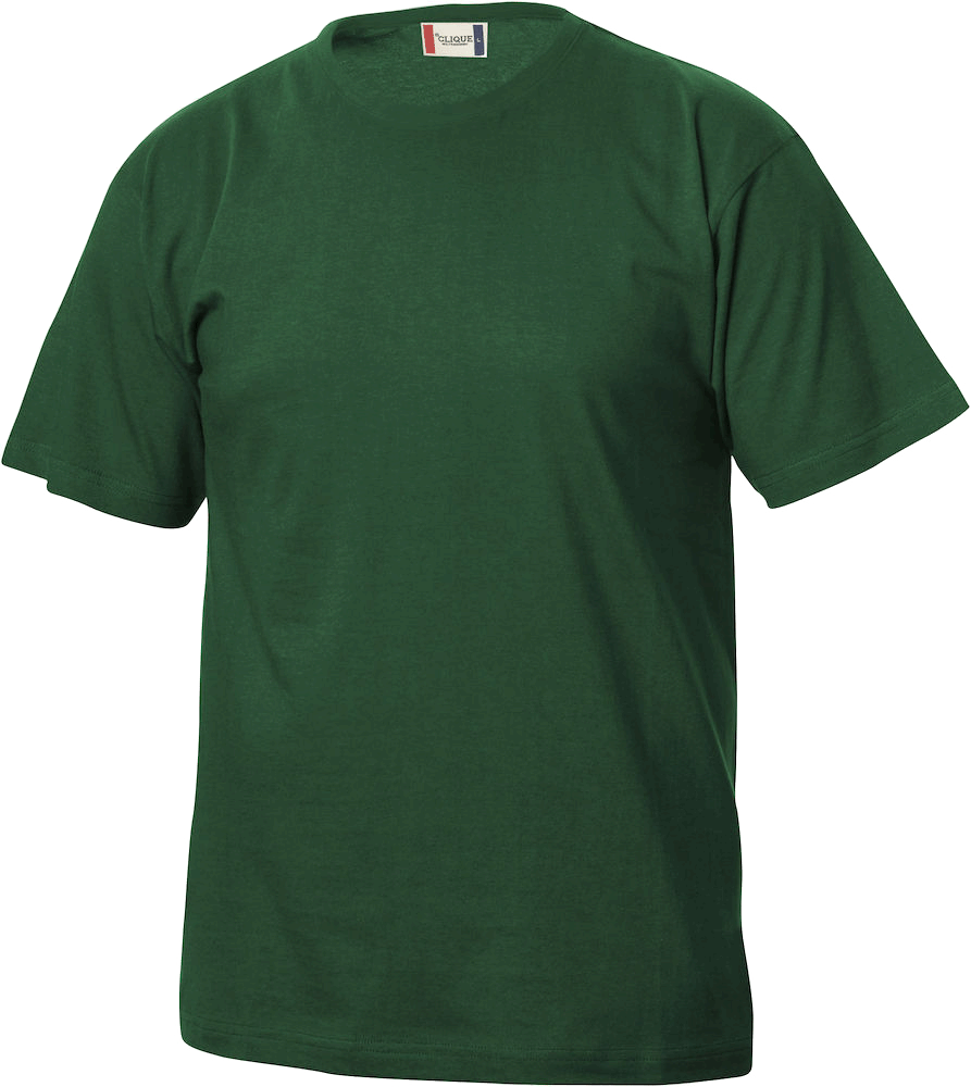 KinderT-ShirtkurzarmCliqueBasic-TJunior029032Flaschengrün68_1