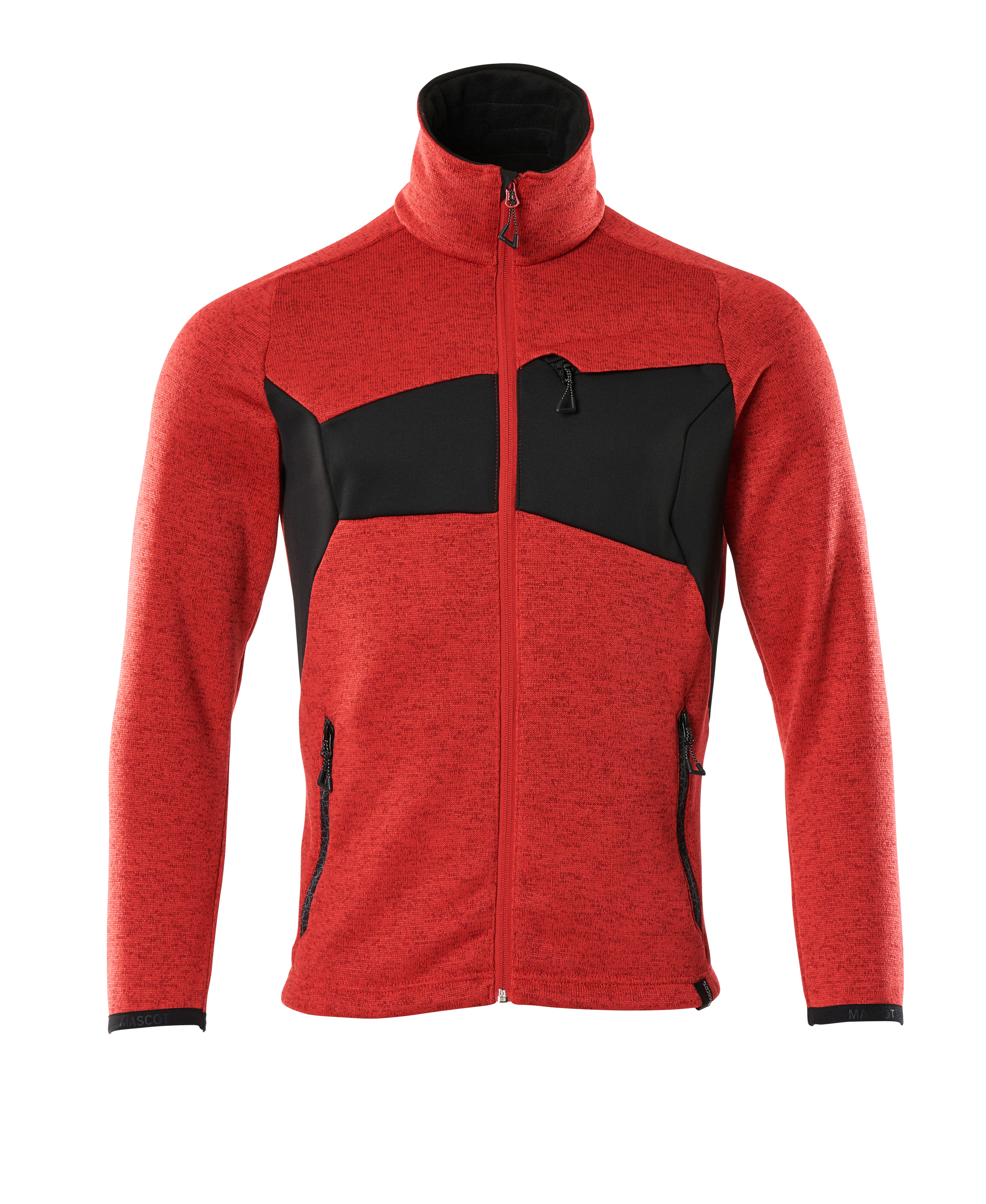 HerrenStrickjackeMascot18105-951verkehrsrot/schwarz20209
