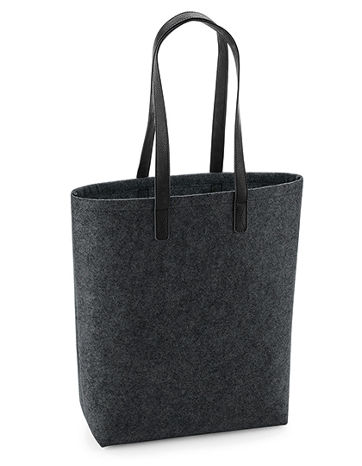 FreizeittaschenBagBasePremiumFeltBagBG738CharcoalMelange/Black