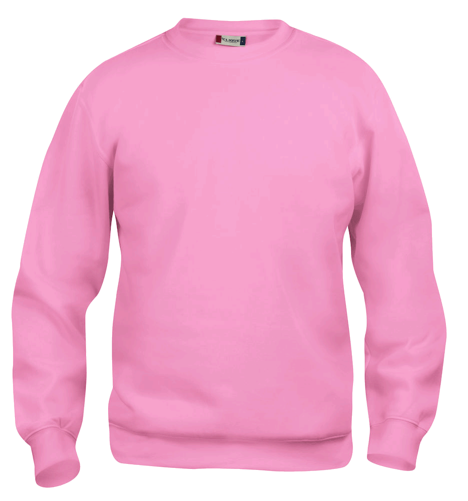 UnisexPulloverCliqueBasicRoundneck021030BrightPink250_1