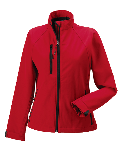 DamenSoftshelljackeRussellR-140F-0ClassicRed Damen Softshelljacke Russell R-140F-0