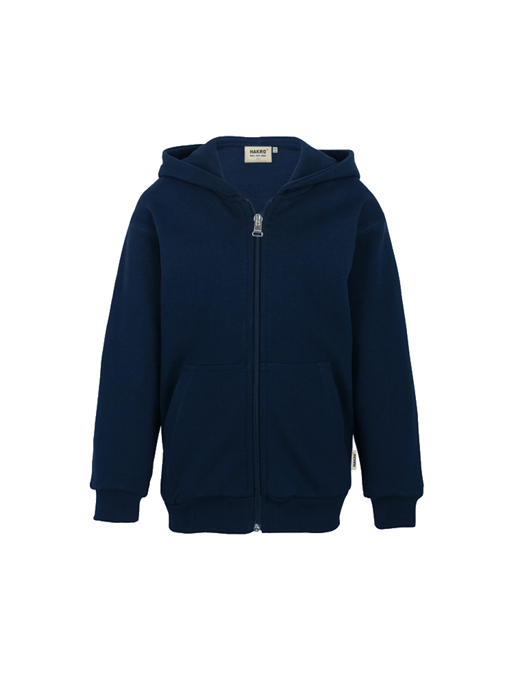 Kinder Kapuzensweatjacke Hakro Premium 620