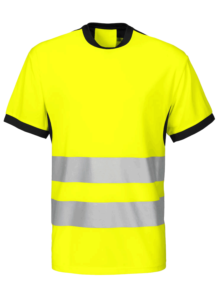 Herren Sicherheits T-Shirt kurzarm ProJob 6009 T-SHIRT EN ISO 20471-KLASSE 2 646009