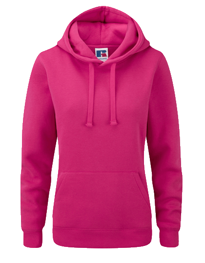 DamenKapuzenpulloverRussellAuthenticHoodedSweatR-265F-0Fuchsia_1 Damen Kapuzenpullover Russell Authentic Hooded Sweat R-265F-0