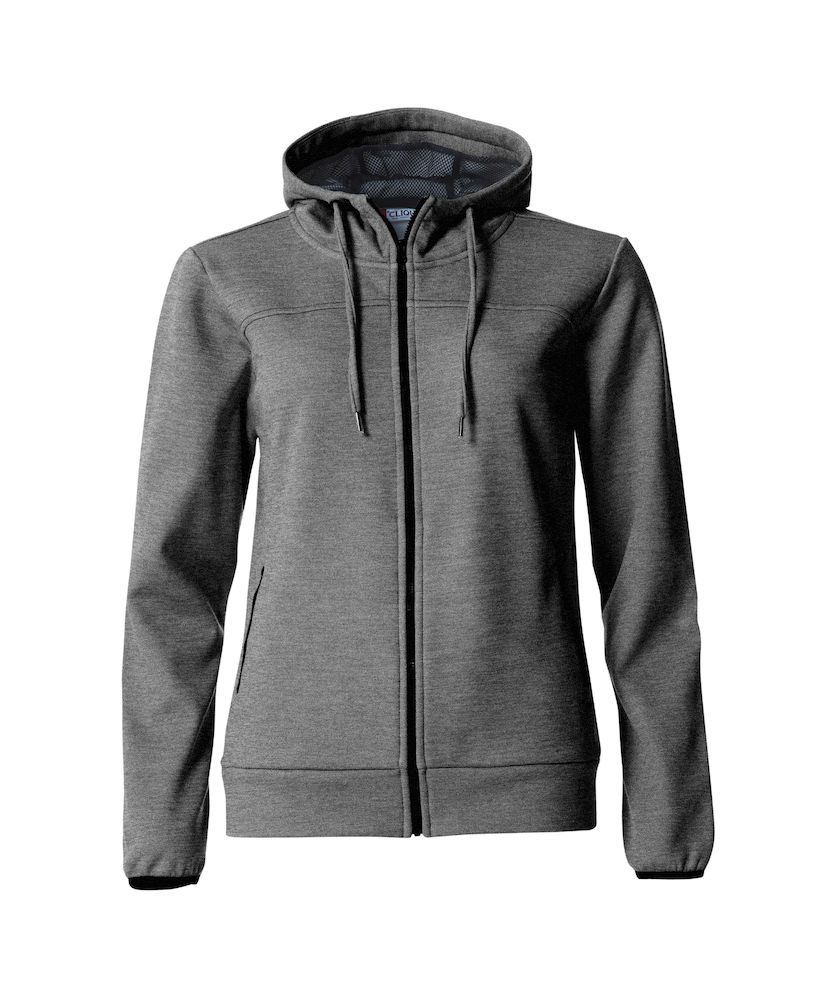 KapuzenjackeCliqueOttawa021065Graumeliert95 Damen Kapuzenjacke Clique Ottawa 021065