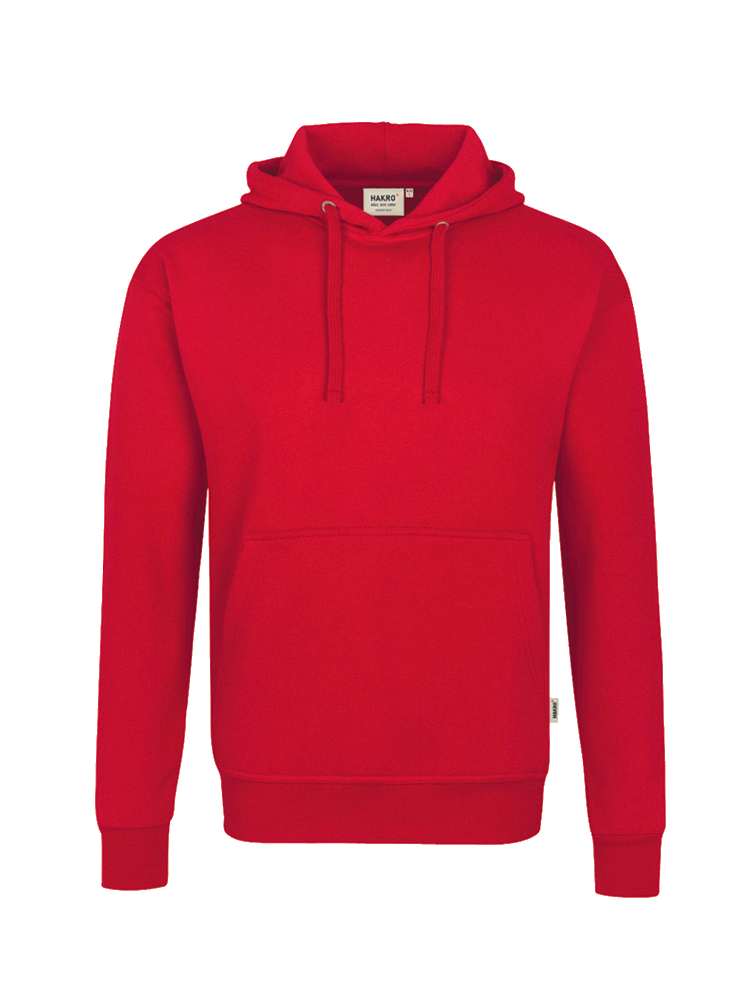 HerrenKapuzen-SweatjackeHakroPremium601rot002_1 Herren Kapuzen-Sweatshirt Hakro Premium 601