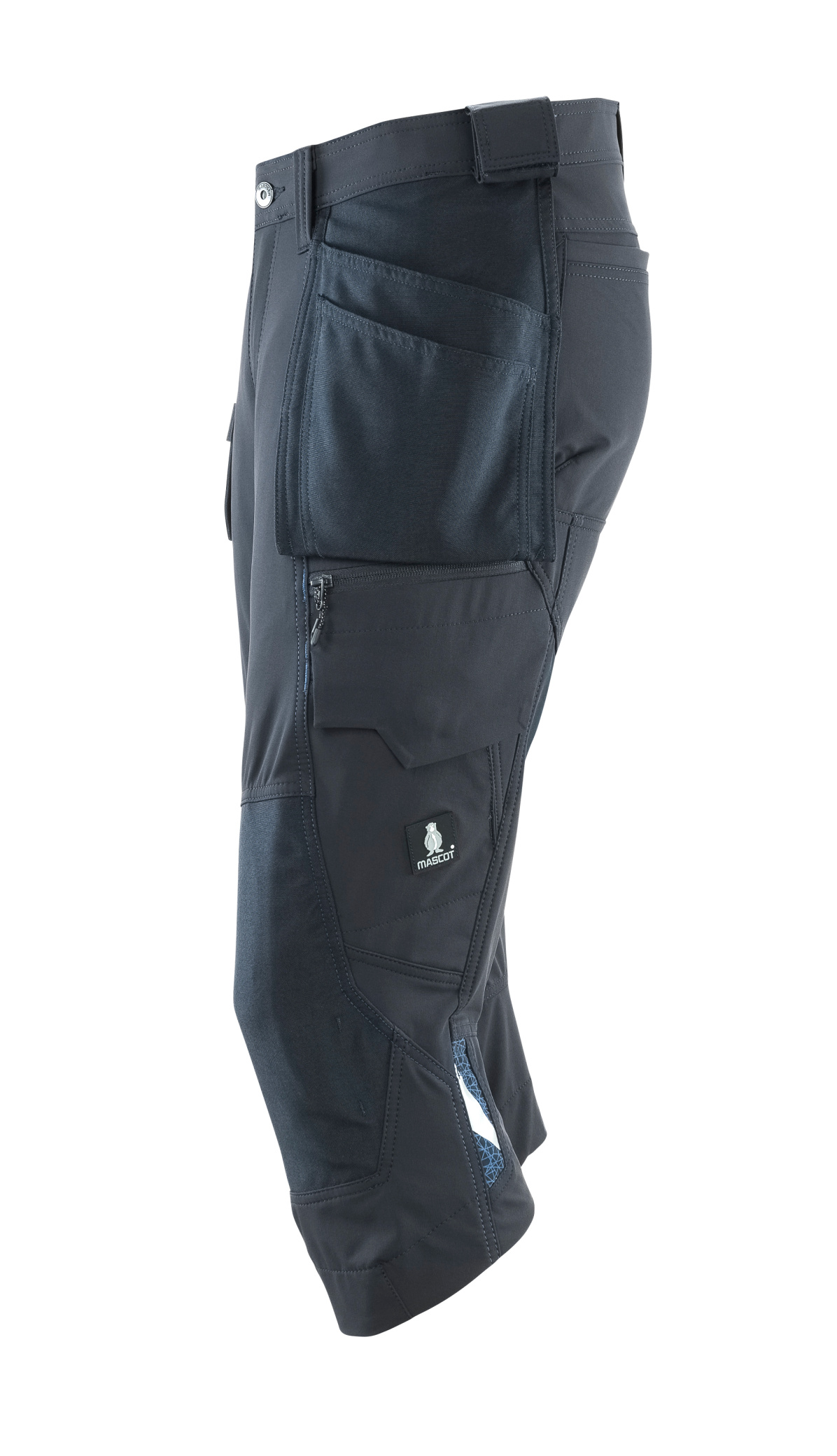 ArbeitshoseArbeitshosenMascotDreiviertel-Hose,Hängetaschen,ULTIMATESTRETCH18249-311schwarzblau010