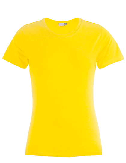DamenT-ShirtkurzarmPromodoroPremium-T3005Gold_1
