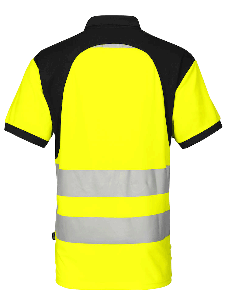 Herren Sicherheits Poloshirt kurzarm ProJob 6008 PIQUE POLO EN ISO 20471-KLASSE 2 646008