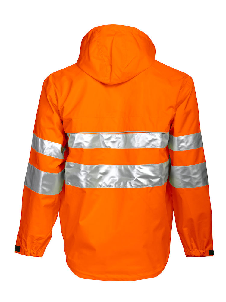 ProJobSicherheitsjacke6466wind-undwasserdichteAllroundJackeENISO20471Klasse3EN343/3646466Orange17