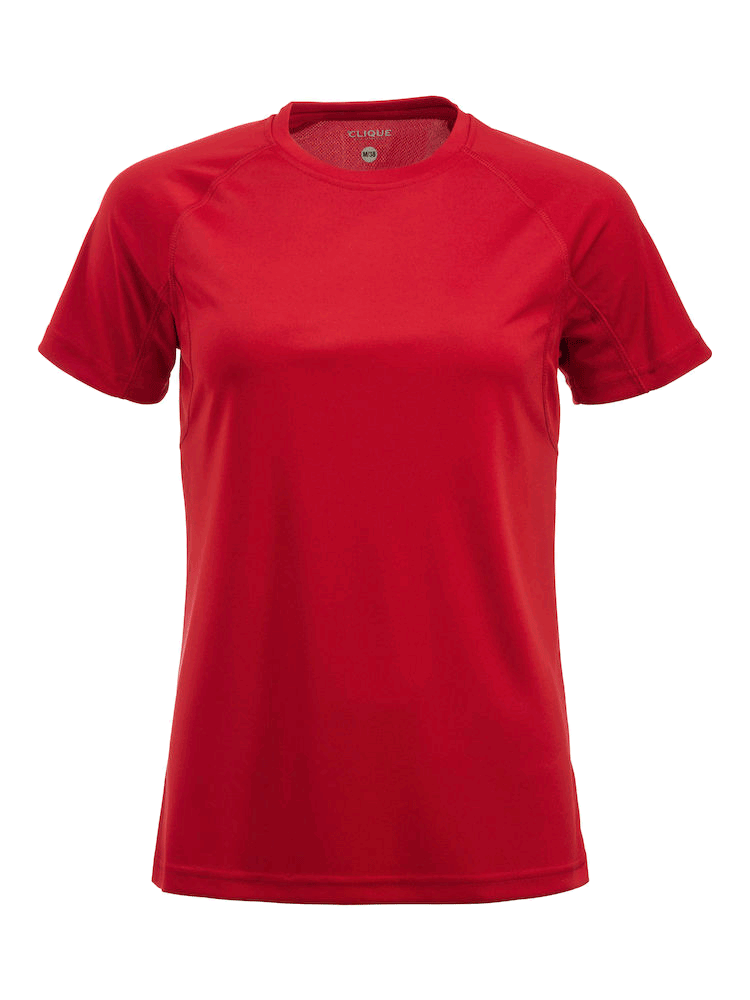 DamenT-ShirtkurzarmCliqueActive-TLadies029339Rot35_1 Damen T-Shirt kurzarm Clique Active-T Ladies 029339