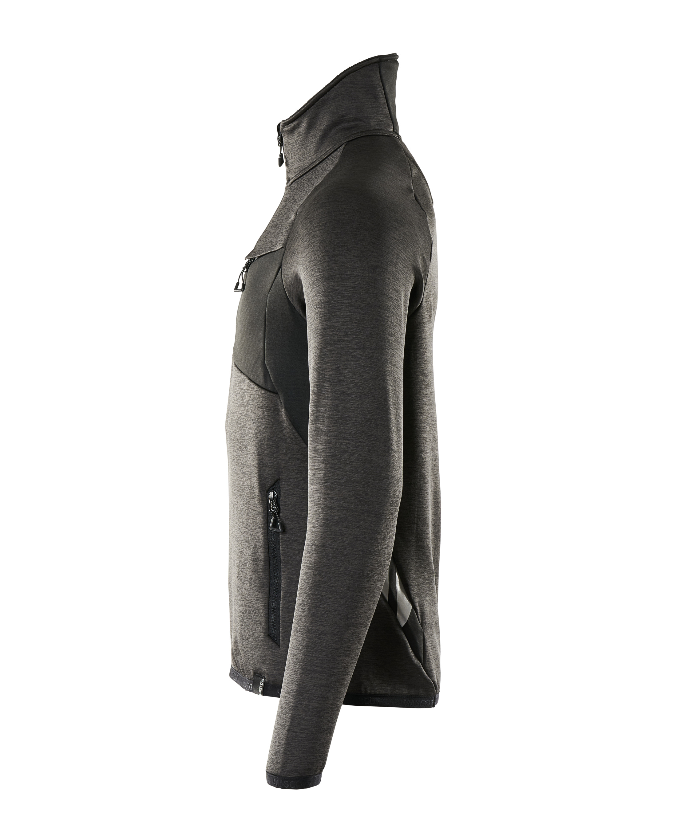 FleecepullovermitZipperPullovermitZipperMascotMicrofleece18003-316dunkelanthrazit/schwarz1809