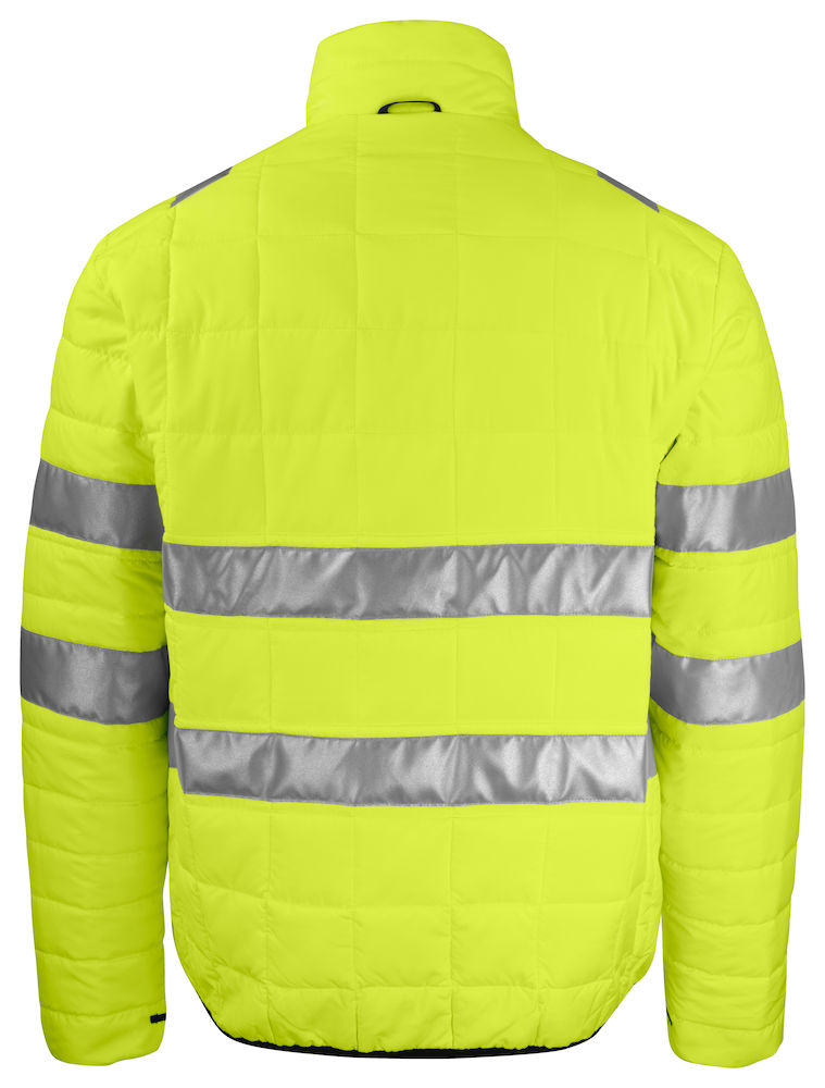ProJobSteppjacke6444wind-undwasserabweisendeZip-inENISO20471Klasse3EN343/3646444Gelb/Schwarz11