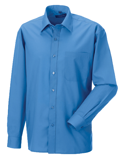 Herren Hemd langarm Russell Polycotton Poplin R-934M-0
