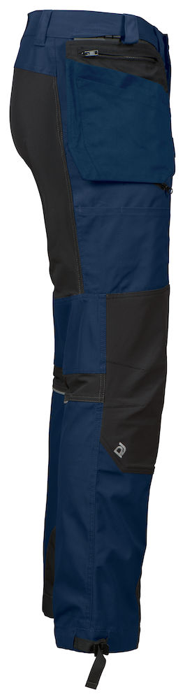 643520ProJobArbeitshose3520mitStretcheinsätzenmoderngeschnittenMarine/Schwarz58