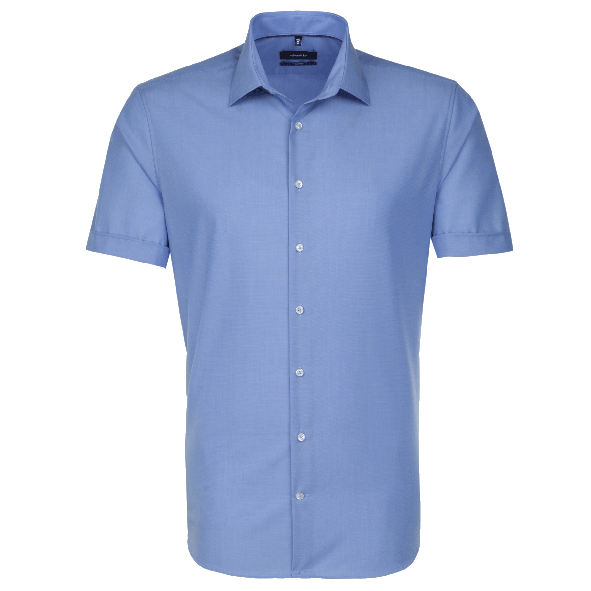 HerrenHemdkurzarmSeidenstickerTailored241601mittelblau14_1