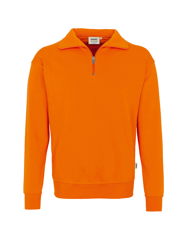HerrenZip-SweatshirtHakroPremium451orange027_1