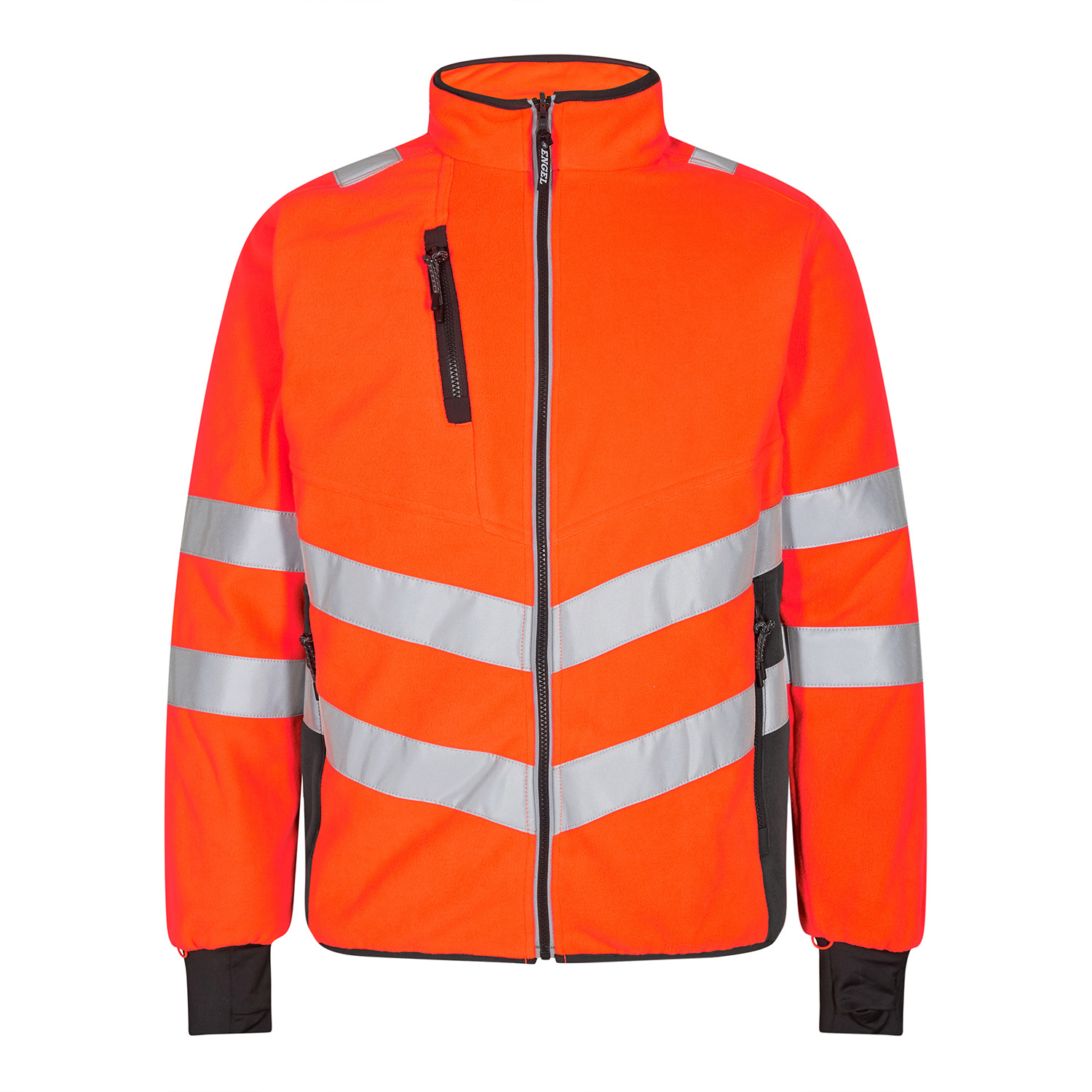 HerrenSicherheits-FleecejackeFEEngelSafety1192-236Orange/AnthrazitGrau1079