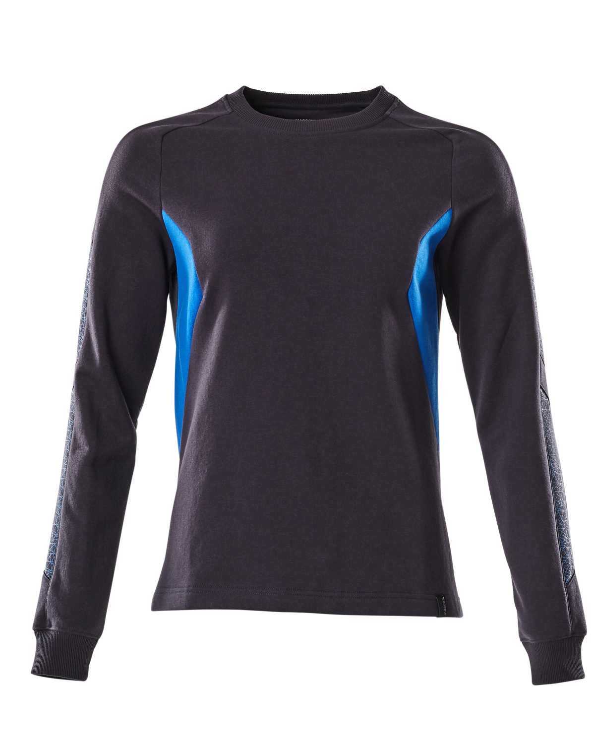 DamenSweatshirtMascot18394-962schwarzblau/azurblau01091