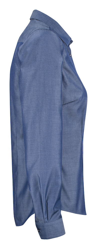 2912003HarvestFrostBluseLangarmRedBow120WomanIndigo550