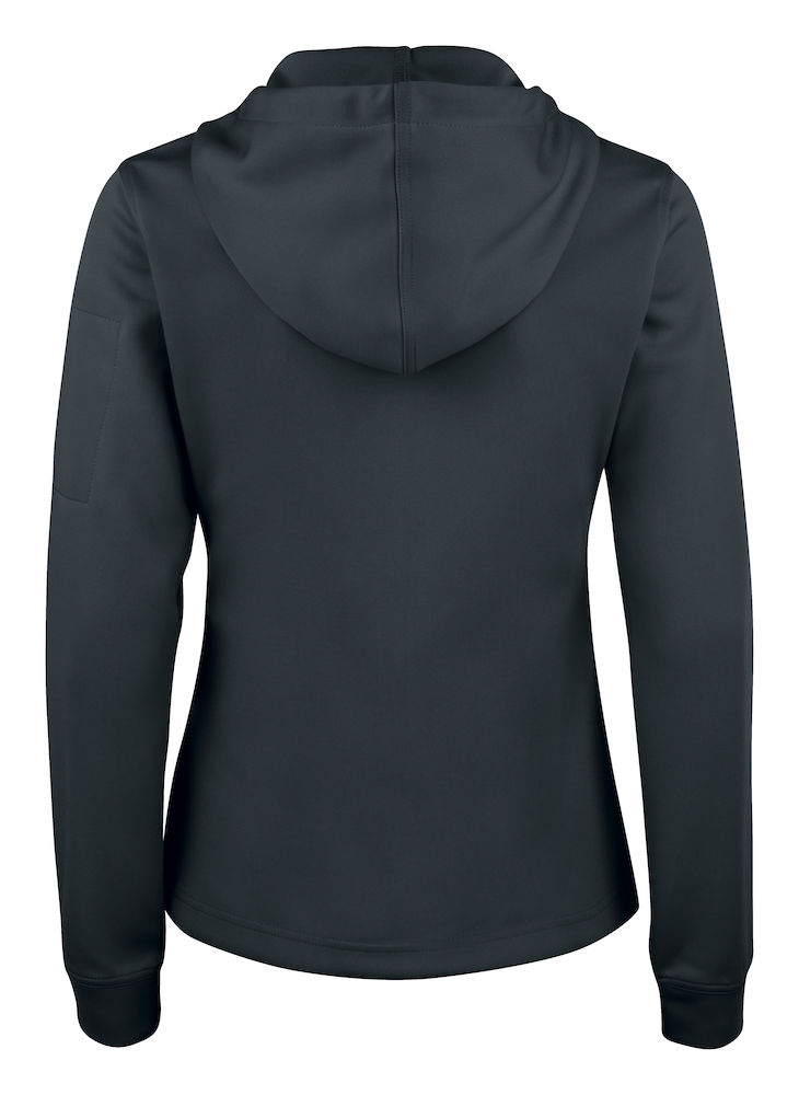 CliqueKapuzenjackeBasicActiveHoodyFullZip021015Schwarz99