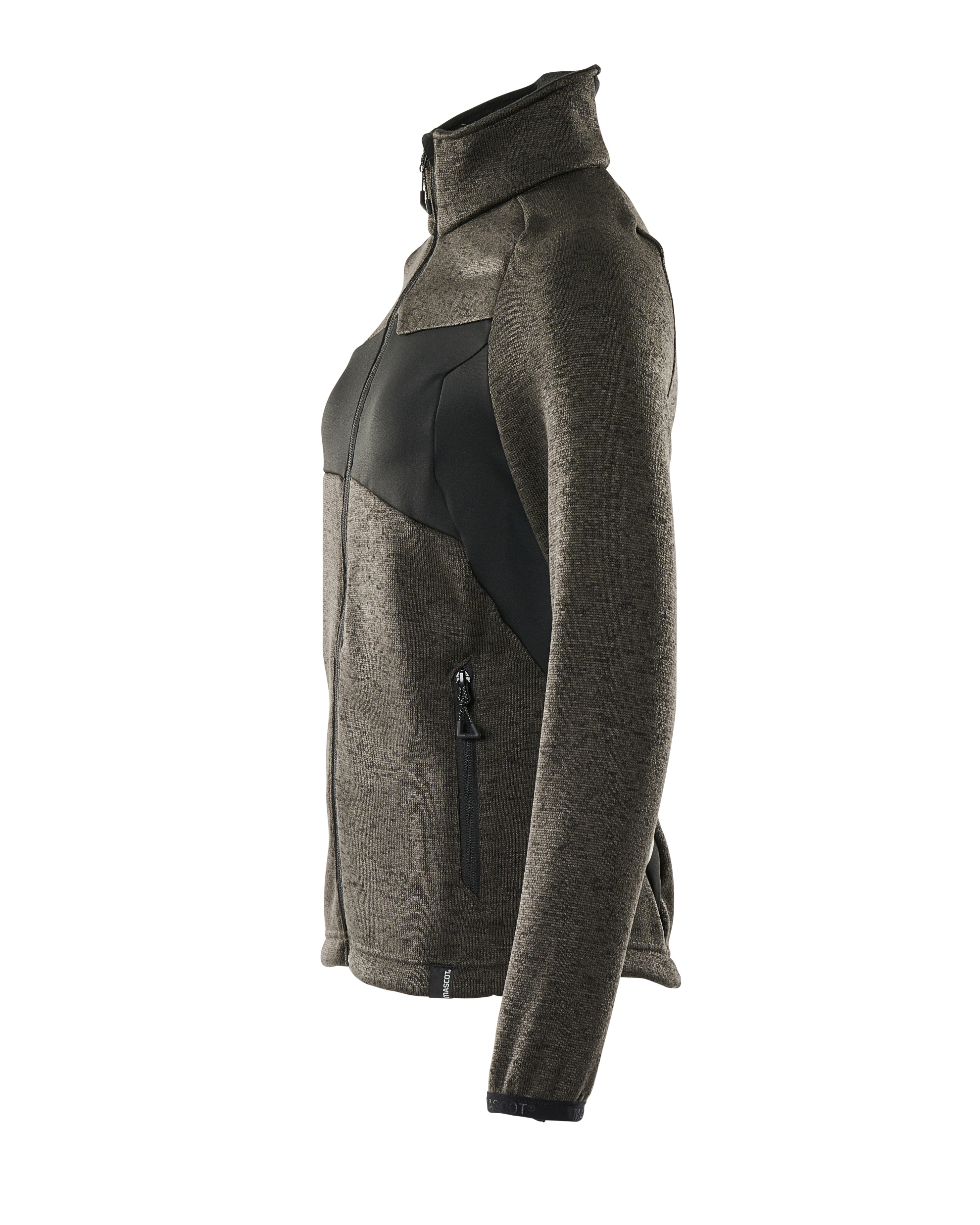 StrickjackeFleecejackenMascot18155-951dunkelanthrazit/schwarz1809