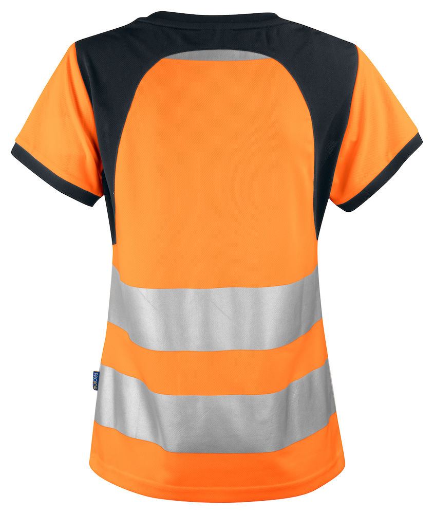 ProJobSicherheitsT-Shirtkurzarm6012ENISO20471Klasse2646012Orange/Schwarz1799
