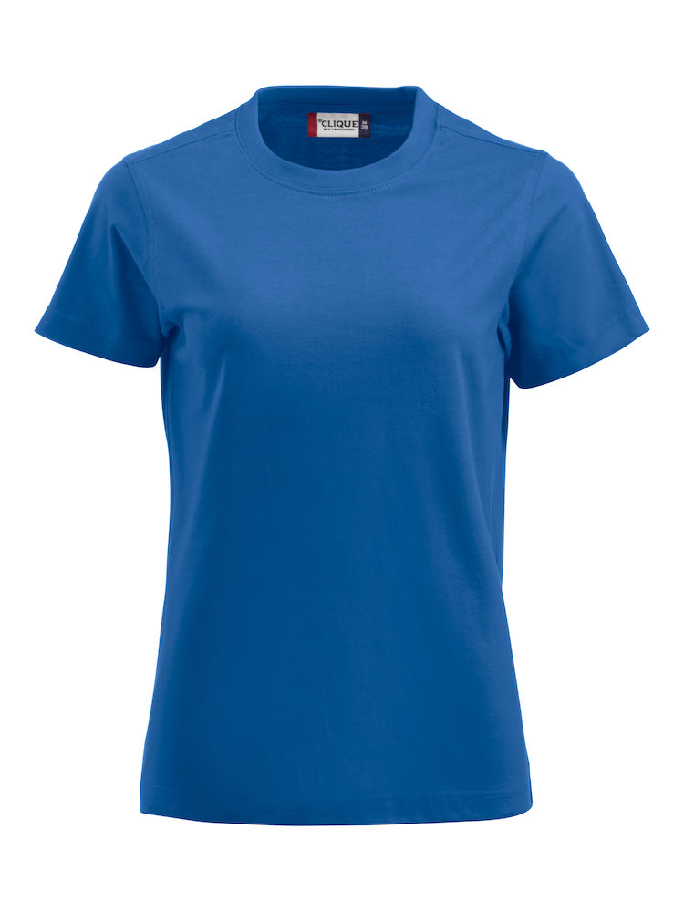 T-ShirtKurzarmCliquePremium-T029341RoyalBlau55 Damen T-Shirt Kurzarm Clique Premium-T 029341