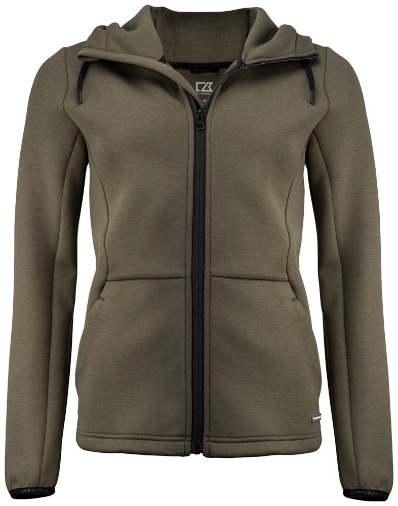 DamenKapuzenjackeCutter&BuckPemberton358419IvyGreen640 Damen Kapuzenjacke Cutter&Buck Pemberton 358419