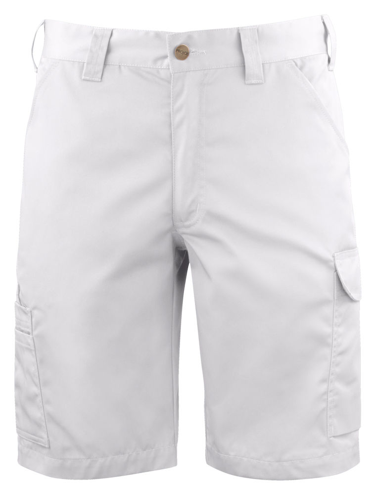 ArbeitsshortsProJob2528modernerSchnitt642528Weiss00 Herren Arbeitsshorts ProJob 2528 moderner Schnitt 642528