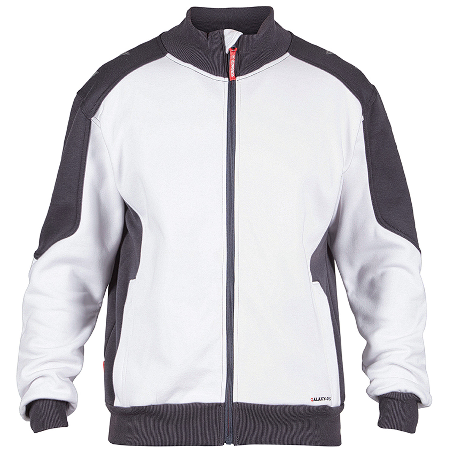 Weiss/Anthrazit Grau 379