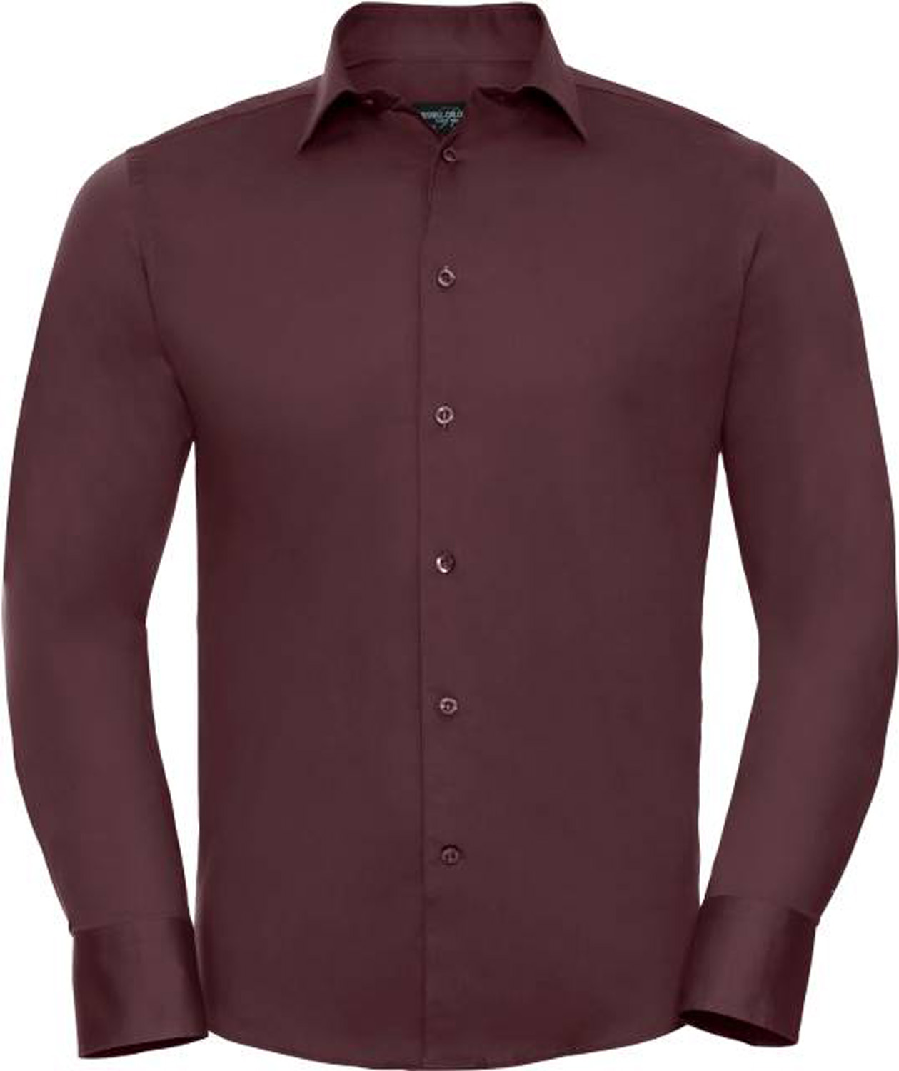 Herren Hemd langarm Russell Collection Fitted Stretch R-946M-0