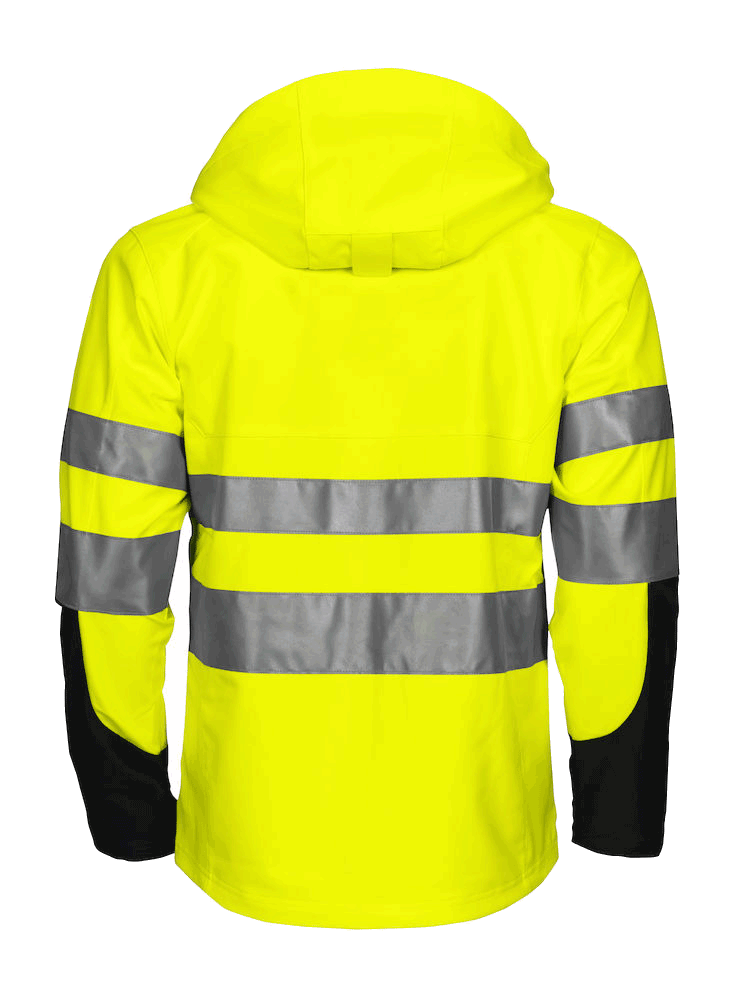 HerrenSicherheitsjackeProJob6419FunctionalJacketENISO20471Class3/2646419Gelb/Schwarz11_2