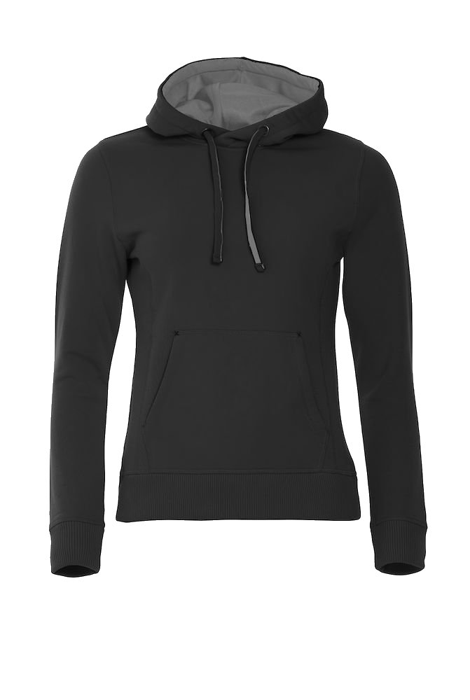 DamenKapuzenpulloverCliqueClassicHoodyLadies021042Schwarz99_1 Damen Kapuzenpullover Clique Classic Hoody Ladies 021042